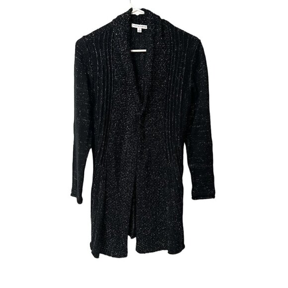 Notations Open Cardigan Size S Black - Picture 1 of 3